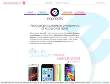 Tablet Screenshot of econectik.com